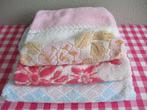 Vintage Handdoeken Retro Badkamertextiel, Verzamelen, Retro, Ophalen of Verzenden, Huis en Inrichting