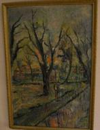 Ton Orth of wel Antonius Franciscus  te Rotterdam, Antiek en Kunst, Kunst | Schilderijen | Modern, Ophalen of Verzenden