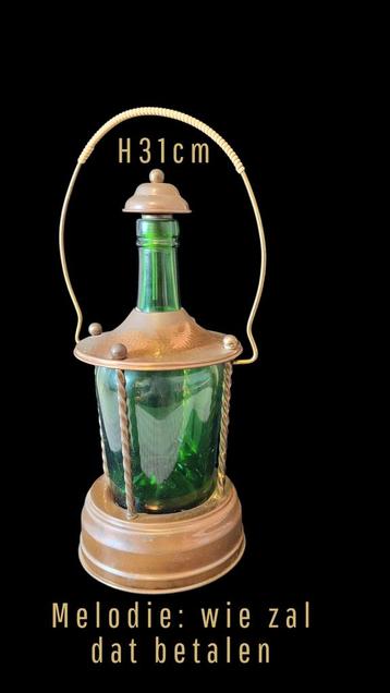 Muziekdoos Flessen Drankdispensers - Vintage beschikbaar voor biedingen