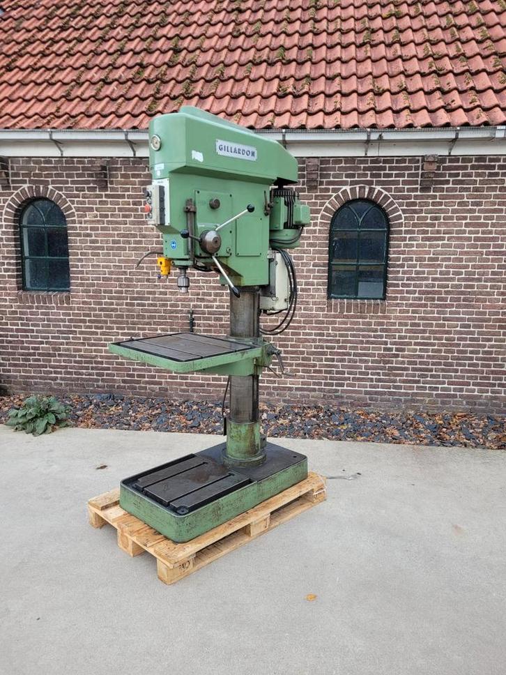 Grote Kolomboormachine mt4 vario boorvoeding ce beveiliging, Doe-het-zelf en Verbouw, Gereedschap | Boormachines, Zo goed als nieuw