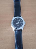 Casio horloge RVS echt leer, Ophalen of Verzenden, Staal, Casio