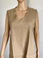 H476 Liu.Jo maat 38=M lange linnen blouse tuniek top beige, Kleding | Dames, Blouses en Tunieken, Maat 38/40 (M), Liu Jo, Beige