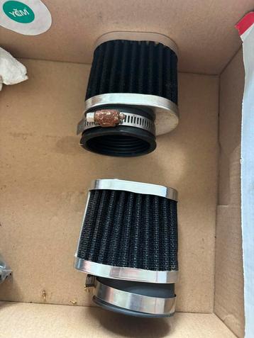 Set luchtfilters voor caferacer beschikbaar voor biedingen