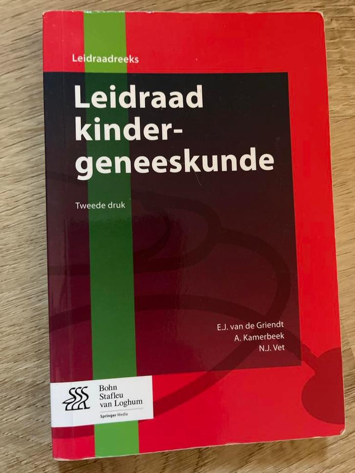 Leidraad kindergeneeskunde, Boeken, Studieboeken en Cursussen, Gelezen, WO, Beta, Ophalen of Verzenden