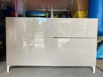 Ikea BESTÅ opbergmeubel  met deuren/ lades taupe, Huis en Inrichting, Kasten | Wandmeubels, Ophalen, Zo goed als nieuw, Minder dan 150 cm
