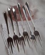 6 Keltum puntfilet verzilverde cakeprikkers, Antiek en Kunst, Antiek | Bestek, Ophalen of Verzenden