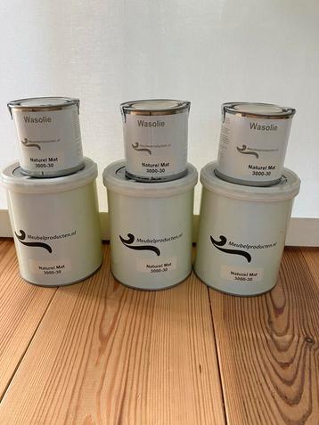 Parketolie & Wasolie Naturel Mat - Nieuw! beschikbaar voor biedingen