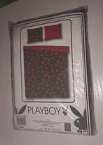 Satijnen Playboy dekbedovertrek 240 x 200/220 *Gloednieuw*, Huis en Inrichting, Ophalen of Verzenden, Nieuw, Overige maten, Dekbedovertrek