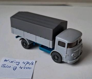 Wiking 470/6 Büssing 4500 truck, zeldzaam, 1/87, H0 beschikbaar voor biedingen