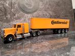 SIKU  3119 Peterbilt met kastentrailer  Continental, Hobby en Vrije tijd, Modelauto's | 1:50, Ophalen of Verzenden, SIKU, Zo goed als nieuw