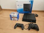Playstation 4, 1TB + 2 controllers + spellen, Ophalen, Met 2 controllers, 1 TB, Original