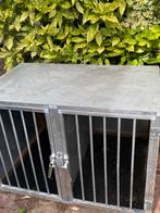 Auto honden kooi bench 2 vaks, Ophalen of Verzenden, Zo goed als nieuw, 75 tot 110 cm, 65 tot 100 cm