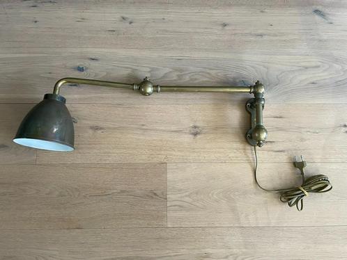 Scheepslamp / kaartenleeslamp (wandlamp), Antiek en Kunst, Antiek | Lampen, Ophalen of Verzenden