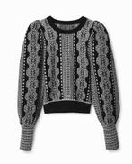 Desigual Trui Kafka - Maat M, Maat 38/40 (M), Zwart, Ophalen of Verzenden, Desigual