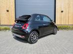 Fiat 500 C 1.0 Hybrid Star *Big Navi *Carplay *Cruise con, Voorwielaandrijving, Traction-control, Gebruikt, Zwart