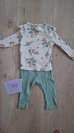 Setje maat 50, Kinderen en Baby's, Babykleding | Maat 50, Ophalen of Verzenden, Zo goed als nieuw, Wibra, Meisje