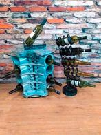 Automobilia Wijnrek wijn houders decoratie mancave upcycling, 50 tot 75 cm, Nieuw, Ophalen of Verzenden, Minder dan 5 flessen