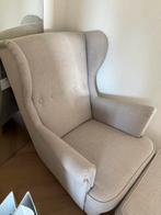 IKEA single sofa with stool, Ophalen, Zo goed als nieuw