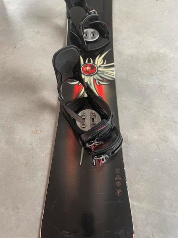 Palmer Freeride Snowboard 169cm + Burton bindingen en hoes beschikbaar voor biedingen