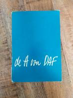 Zeldzaam DAF boekje, Ophalen of Verzenden, Overige merken