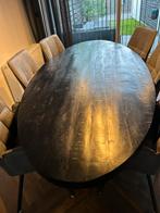 Mango hout ovale eettafel, Ophalen of Verzenden, Nieuw