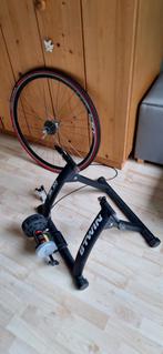 Fietstrainer + Achterwiel voor Racefiets, Ophalen, Gebruikt, Benen, Overige typen