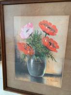H. Van Wijngaarden. Pastel, stilleven, Ophalen