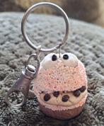 Polymeer sleutelhanger koekiemonster. 33x40mm, Verzamelen, Ophalen of Verzenden, Nieuw, Knuffel of Figuurtje