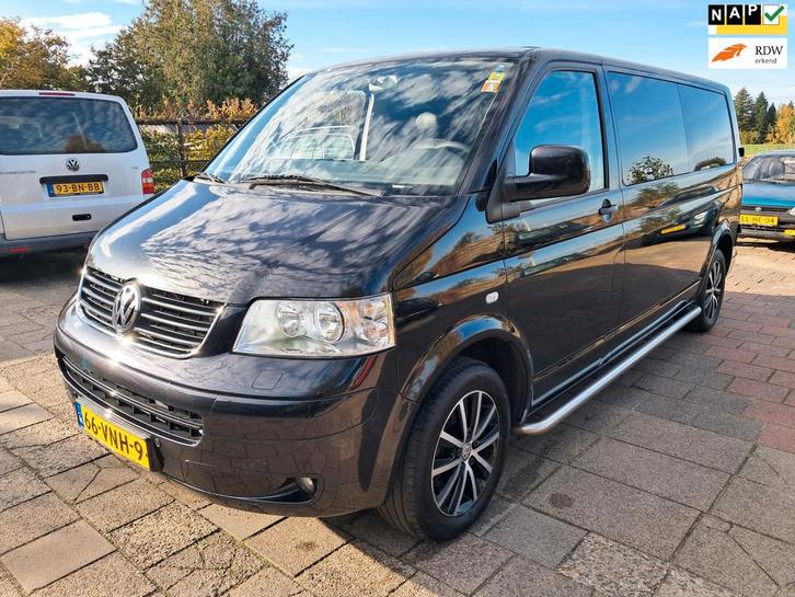 Volkswagen Transporter 2.5 TDI 340 Comfortline DC, Auto's, Bestelauto's, Bedrijf, Te koop, ABS, Airbags, Airconditioning, Boordcomputer