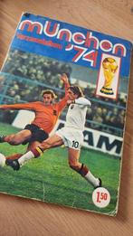 voetbalplaatjes verzamelboek Munchen 1974, Verzenden, Zo goed als nieuw, Buitenlandse clubs, Poster, Plaatje of Sticker