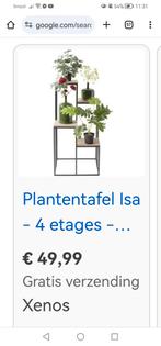 Planten tafel Isa Xenos, Huis en Inrichting, Tafels | Bijzettafels, Ophalen of Verzenden, Zo goed als nieuw