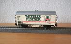 Marklin bierwagen nr 4422 Wickuler Pilsener, Wisselstroom, Wagon, Ophalen of Verzenden, Zo goed als nieuw