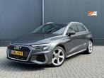 Audi A3 40 Tfsi e 204pk Phev S-tronic S-line | Carplay | Nav, 4 cilinders, Leder en Stof, Plug-in hybride, 1395 cc