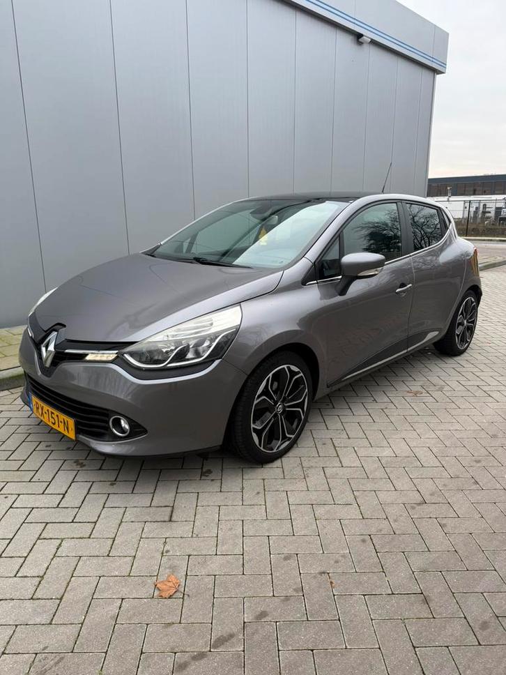 Renault Clio 1.5 DCI Automaat Pano Bomvol 2016 Grijs, Auto's, Renault, Particulier, Clio, ABS, Achteruitrijcamera, Airbags, Airconditioning