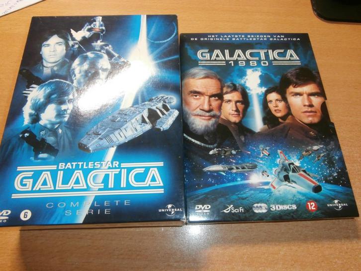Battlestar Galactica oude serie + nieuwe serie, Cd's en Dvd's, Dvd's | Tv en Series, Zo goed als nieuw, Science Fiction en Fantasy