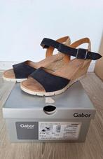 Gabor sandalen maat 39 ZGAN, Kleding | Dames, Schoenen, Ophalen of Verzenden, Zo goed als nieuw, Blauw, Sandalen of Muiltjes