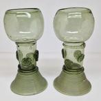 Set antieke glazen roemers, Nederland / Duitsland 18e eeuw., Antiek en Kunst, Ophalen of Verzenden