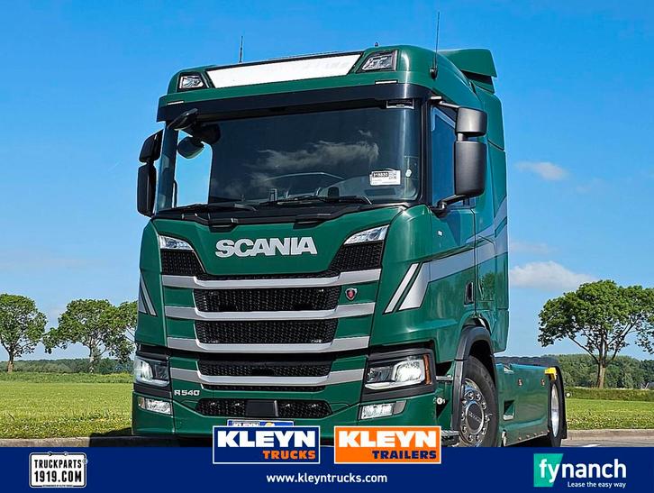 SCANIA R540 cr20n pto alcoa ret., Auto's, Vrachtwagens, Bedrijf, Te koop, ABS, Airconditioning, Cruise Control, Lichtmetalen velgen