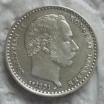 Denemarken 25 Ore 1891.Prachtig!, Zilver, Losse munt, Overige landen, Verzenden