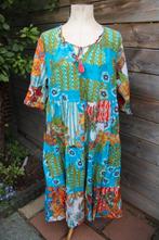 Jurk blauw/ kleur Orientique mt 44 Vaste prijs, Blauw, Maat 42/44 (L), Orientique, Ophalen of Verzenden