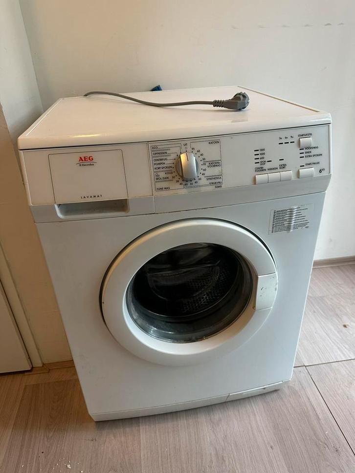 AEG wasmachine, Witgoed en Apparatuur, Wasdrogers, Gebruikt, Condens, 85 tot 90 cm, Ophalen of Verzenden