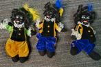 3 oude zwarte Pietjes 22 cm groot., Ophalen of Verzenden