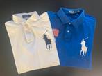 Ralph Lauren chief keef polo’s big horse S/M, Kleding | Heren, Polo's, Verzenden, Zo goed als nieuw, Maat 48/50 (M), Wit