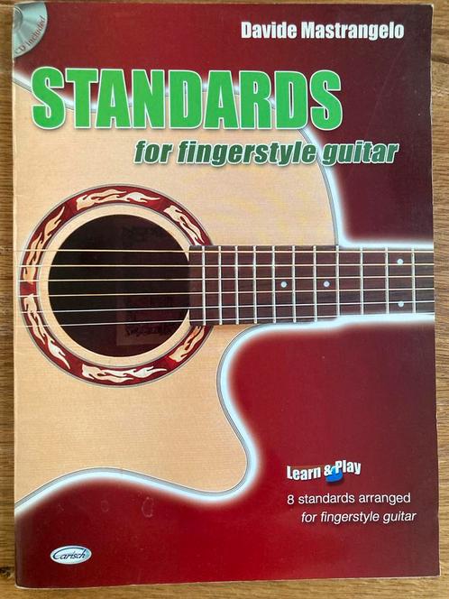 Standards Fingerstyle Gitaar (tabs) - Davide Mastrangelo, Boeken, Muziek, Gelezen, Instrument, Ophalen of Verzenden