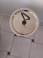 Zara home draagbare bijzettafel met handvat, 45 tot 60 cm, Minder dan 55 cm, Metaal of Aluminium, Rond