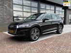 Audi Q5 2.0 TFSI quattro Sport | Pano | Led | 1/2 Leer |, Automaat, Gebruikt, 4 cilinders, Leder en Stof