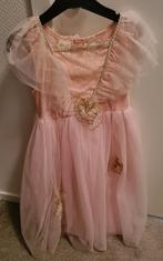 Luxe vlinderjurk met accessoires maat 128, Ophalen, Zo goed als nieuw, Meisje, Jurk of Rok