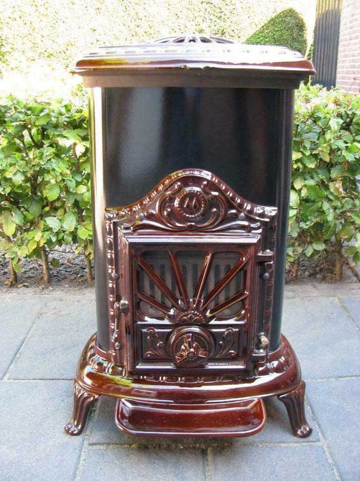 ZGAN Franco Belge Houtkachel of kolen verwarmd 9,3KW 349m3!, Huis en Inrichting, Kachels, Zo goed als nieuw, Vrijstaand, Allesbrander