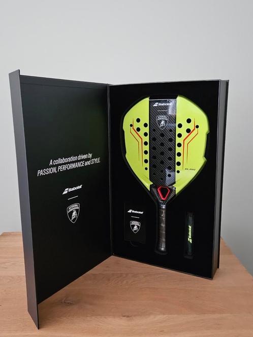Te Koop Babolat x Lamborghini CL002 limited padelracket, Sport en Fitness, Padel, Nieuw, Padelracket, Ophalen of Verzenden