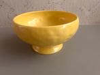 H&M Schaal - Geel - 14x24cm, Porselein of Keramiek, Schaal, Rond, Ophalen of Verzenden